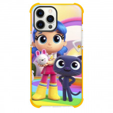 Dance And Sing with True Phone Case For iPhone Samsung Galaxy Pixel OnePlus Vivo Xiaomi Asus Sony Motorola Nokia - True And Bartleby Smiling Hold Pet Portrait