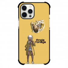 Danganropa Angie Yonaga For iPhone Samsung Galaxy Pixel OnePlus Vivo Xiaomi Asus Sony Motorola Nokia - Angie Yonaga Portrait Yellow Background