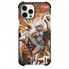 Danganropa Angie Yonaga For iPhone Samsung Galaxy Pixel OnePlus Vivo Xiaomi Asus Sony Motorola Nokia - Angie Yonaga Using Hammer Illustration
