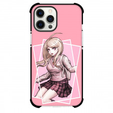 Danganropa Kaede Akamatsu For iPhone Samsung Galaxy Pixel OnePlus Vivo Xiaomi Asus Sony Motorola Nokia - Kaede Akamatsu Sitting Pink Background