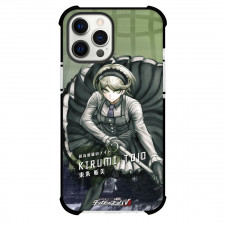 Danganropa Kirumi Tojo For iPhone Samsung Galaxy Pixel OnePlus Vivo Xiaomi Asus Sony Motorola Nokia - Kirumi Tojo Fighting Pose Illustration
