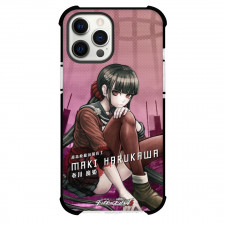 Danganropa Maki Harukawa For iPhone Samsung Galaxy Pixel OnePlus Vivo Xiaomi Asus Sony Motorola Nokia - Maki Harukawa Sitting Illustration