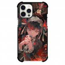 Danganronpa Maki Harukawa Phone Case For iPhone Samsung Galaxy Pixel OnePlus Vivo Xiaomi Asus Sony Motorola Nokia - Maki Harukawa Joint Both Hands with Printed Shade