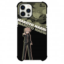 Danganronpa Makoto Naegi Phone Case For iPhone Samsung Galaxy Pixel OnePlus Vivo Xiaomi Asus Sony Motorola Nokia - Makoto Naegi Raise the Finger