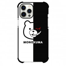 Danganronpa Monokuma Phone Case For iPhone Samsung Galaxy Pixel OnePlus Vivo Xiaomi Asus Sony Motorola Nokia - Monokuma Bear Black and White Wall Art
