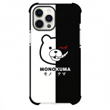 Danganropa Monokuma For iPhone Samsung Galaxy Pixel OnePlus Vivo Xiaomi Asus Sony Motorola Nokia - Monokuma Avatar Black And White