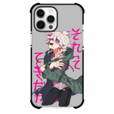 Danganronpa Nagito Komaeda Phone Case For iPhone Samsung Galaxy Pixel OnePlus Vivo Xiaomi Asus Sony Motorola Nokia - Nagito Komaeda Hope Less Poster on Grey Background