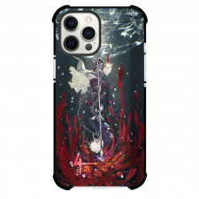 Danganronpa Nagito Komaeda Phone Case For iPhone Samsung Galaxy Pixel OnePlus Vivo Xiaomi Asus Sony Motorola Nokia - Nagito Komaeda Swings with Stick Carry Chain