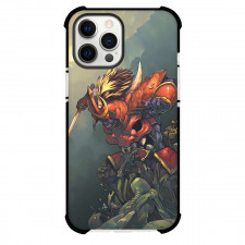 Darkstalkers Bishamon Case For iPhone Samsung Galaxy Pixel OnePlus Vivo Xiaomi Asus Sony Motorola Nokia - Bishamon Attacking the Enemy Soft Shade Art