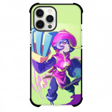 Darkstalkers Hsien Ko Case For iPhone Samsung Galaxy Pixel OnePlus Vivo Xiaomi Asus Sony Motorola Nokia - Hsien Ko Showing her Claws Green Background