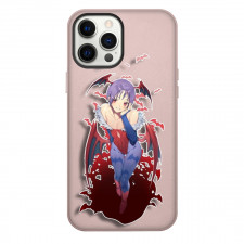 Darkstalkers Lilith Aensland Case For iPhone Samsung Galaxy Pixel OnePlus Vivo Xiaomi Asus Sony Motorola Nokia - Lilith Aensland with Red Bats Sticker Art