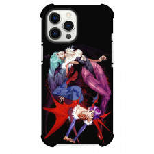 Darkstalkers Morrigan Case For iPhone Samsung Galaxy Pixel OnePlus Vivo Xiaomi Asus Sony Motorola Nokia - Morrigan & Lilith Lying Pose Upside Down Portrait