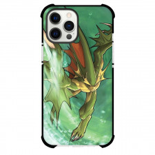 Darkstalkers Rikuo Case For iPhone Samsung Galaxy Pixel OnePlus Vivo Xiaomi Asus Sony Motorola Nokia - Rikuo Flying Green Background