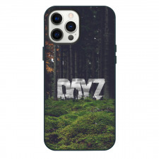 DayZ Phone Case For iPhone Samsung Galaxy Pixel OnePlus Vivo Xiaomi Asus Sony Motorola Nokia - DayZ Series Logo On Mossy Forest Background