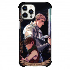 Delicious in Dungeon Case For iPhone Samsung Galaxy Pixel OnePlus Vivo Xiaomi Asus Sony Motorola Nokia - Touden and Tims Holding a Sword