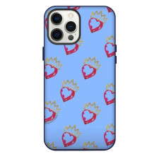 Descendants Evie Phone Case For iPhone Samsung Galaxy Pixel OnePlus Vivo Xiaomi Asus Sony Motorola Nokia - Evie Heart Crown Logo Pattern