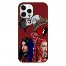 Descendants Phone Case For iPhone Samsung Galaxy Pixel OnePlus Vivo Xiaomi Asus Sony Motorola Nokia - Evie And Red Side By Side Portrait Poster