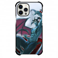 Devilman Crybaby Akira Fudo Phone Case For iPhone Samsung Galaxy Pixel OnePlus Vivo Xiaomi Asus Sony Motorola Nokia - Akira Fudo A Demon With Horns And Fangs Cartoon Art Poster