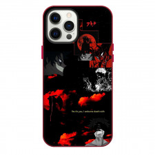 Devilman Crybaby Akira Fudo Phone Case For iPhone Samsung Galaxy Pixel OnePlus Vivo Xiaomi Asus Sony Motorola Nokia - Akira Fudo Yes Its You I Welcome Death Collage Poster