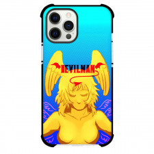 Devilman Crybaby Phone Case For iPhone Samsung Galaxy Pixel OnePlus Vivo Xiaomi Asus Sony Motorola Nokia - Devilman Crybaby Yellow Drawing On Blue Background