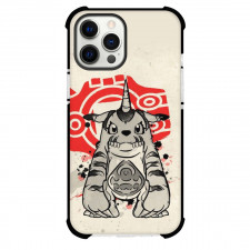 Digimon Gabumon Case For iPhone Samsung Galaxy Pixel OnePlus Vivo Xiaomi Asus Sony Motorola Nokia - Gabumon Ink Splash Portrait In Beige Background