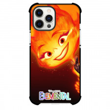 Elemental Ember Lumen Phone Case For iPhone Samsung Galaxy Pixel OnePlus Vivo Xiaomi Asus Sony Motorola Nokia - Ember Lumen Portrait On Orange Background