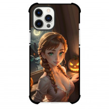 Frozen Case Anna For iPhone Samsung Galaxy Pixel OnePlus Vivo Xiaomi Asus Sony Motorola Nokia - Anna Halloween Theme Portrait