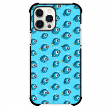 Disney Finding Nemo Dory Phone Case For iPhone Samsung Galaxy Pixel OnePlus Vivo Xiaomi Asus Sony Motorola Nokia - Finding Nemo Cute Dory Cartoon Pattern Art On Blue Background