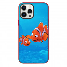 Disney Finding Nemo Phone Case For iPhone Samsung Galaxy Pixel OnePlus Vivo Xiaomi Asus Sony Motorola Nokia - Finding Nemo Marlin And Coral Under Water Poster