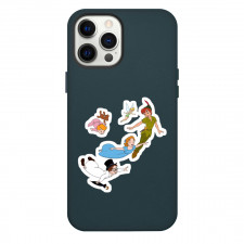 Peter Pan Phone Case For iPhone Samsung Galaxy Pixel OnePlus Vivo Xiaomi Asus Sony Motorola Nokia - Peter Pan Characters Flying Sticker