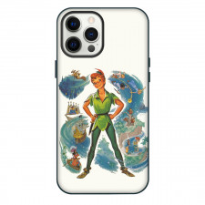 Peter Pan Phone Case For iPhone Samsung Galaxy Pixel OnePlus Vivo Xiaomi Asus Sony Motorola Nokia - Peter Pan Standing Smiling Retro Poster