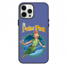 Peter Pan Phone Case For iPhone Samsung Galaxy Pixel OnePlus Vivo Xiaomi Asus Sony Motorola Nokia - Peter Pan And Tinker Bell Flying Smiling Series Poster
