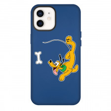 Pluto Phone Case For iPhone Samsung Galaxy Pixel OnePlus Vivo Xiaomi Asus Sony Motorola Nokia - Pluto Chasing Bone Cartoon Art.png