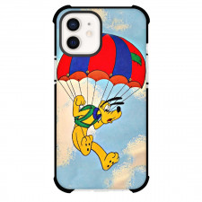 Pluto Phone Case For iPhone Samsung Galaxy Pixel OnePlus Vivo Xiaomi Asus Sony Motorola Nokia - Pluto In Parachute Clouds Background