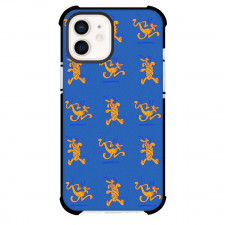 Pluto Phone Case For iPhone Samsung Galaxy Pixel OnePlus Vivo Xiaomi Asus Sony Motorola Nokia - Pluto Playing Blue Background Vintage Pattern Art