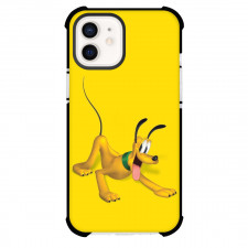 Pluto Phone Case For iPhone Samsung Galaxy Pixel OnePlus Vivo Xiaomi Asus Sony Motorola Nokia - Pluto Ready To Play Bright Yellow Background