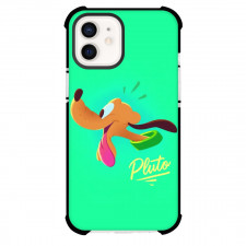 Pluto Phone Case For iPhone Samsung Galaxy Pixel OnePlus Vivo Xiaomi Asus Sony Motorola Nokia - Pluto Side Portrait Green Background