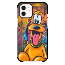 Pluto Phone Case For iPhone Samsung Galaxy Pixel OnePlus Vivo Xiaomi Asus Sony Motorola Nokia - Pluto Tonge Out Portrait Vintage Illustration