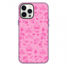 Sofia The First Phone Case For iPhone Samsung Galaxy Pixel OnePlus Vivo Xiaomi Asus Sony Motorola Nokia - Sofia The First Symbol Pink Pattern