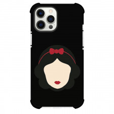 Snow White Case For iPhone Samsung Galaxy Pixel OnePlus Vivo Xiaomi Asus Sony Motorola Nokia - Avatar Vector Art In Black Background