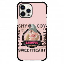 Snow White Bash Case For iPhone Samsung Galaxy Pixel OnePlus Vivo Xiaomi Asus Sony Motorola Nokia - Bash Shy Sweet Quote Portrait