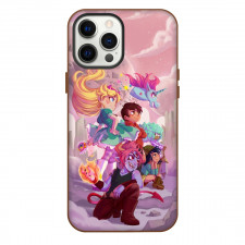 Star Vs The Forces of Evil Phone Case For iPhone Samsung Galaxy Pixel OnePlus Vivo Xiaomi Asus Sony Motorola Nokia - Star Vs The Forces of Evil Characters Looking Side Portrait Poster