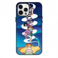 Star Vs The Forces of Evil Phone Case For iPhone Samsung Galaxy Pixel OnePlus Vivo Xiaomi Asus Sony Motorola Nokia - Star Vs The Forces of Evil Female Characters Magic Poster