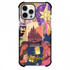 Disney Tangled Phone Case For iPhone Samsung Galaxy Pixel OnePlus Vivo Xiaomi Asus Sony Motorola Nokia - Tangled Rapunzel And Flynn Rider Sitting Collage