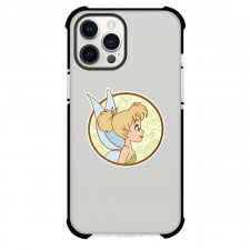 Tinker Bell Phone Case For iPhone Samsung Galaxy Pixel OnePlus Vivo Xiaomi Asus Sony Motorola Nokia - Tinker Bell Disney Fairy Retro Round Sticker