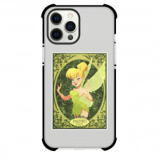 Tinker Bell Phone Case For iPhone Samsung Galaxy Pixel OnePlus Vivo Xiaomi Asus Sony Motorola Nokia - Tinker Bell Fairy Retro Green Art Sticker