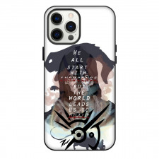 Dishonored Phone Case For iPhone Samsung Galaxy Pixel OnePlus Vivo Xiaomi Asus Sony Motorola Nokia - Dishonored We All Start With Innocence Splatter Art Poster