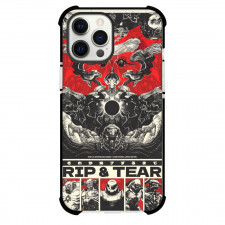Doom Eternal Phone Case For iPhone Samsung Galaxy Pixel OnePlus Vivo Xiaomi Asus Sony Motorola Nokia - Doom Eternal Japanese Rip & Tear Poster