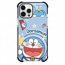 Doraemon Phone Case For iPhone Samsung Galaxy Pixel OnePlus Vivo Xiaomi Asus Sony Motorola Nokia - Doraemon Astronaut Costume Blue Background