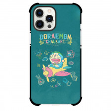 Doraemon Phone Case For iPhone Samsung Galaxy Pixel OnePlus Vivo Xiaomi Asus Sony Motorola Nokia - Doraemon Chalk Art Riding Plane